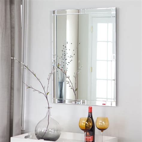 beveled bathroom vanity mirror|large frameless beveled bathroom mirror.